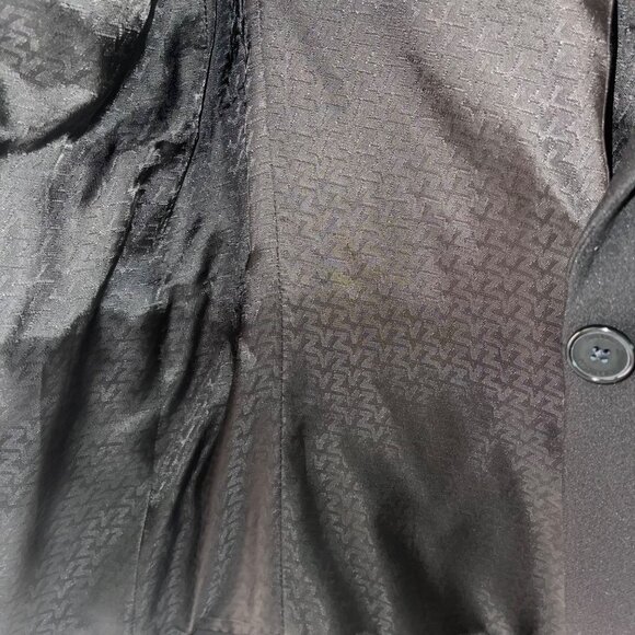 Zadig Voltaire Womens Blazer Size 34 Black Venus Strass Floral Casual - Picture 9 of 14